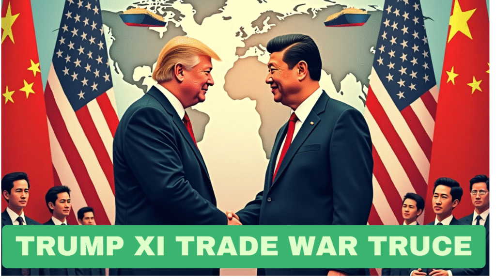 Trump Xi Trade War Truce
